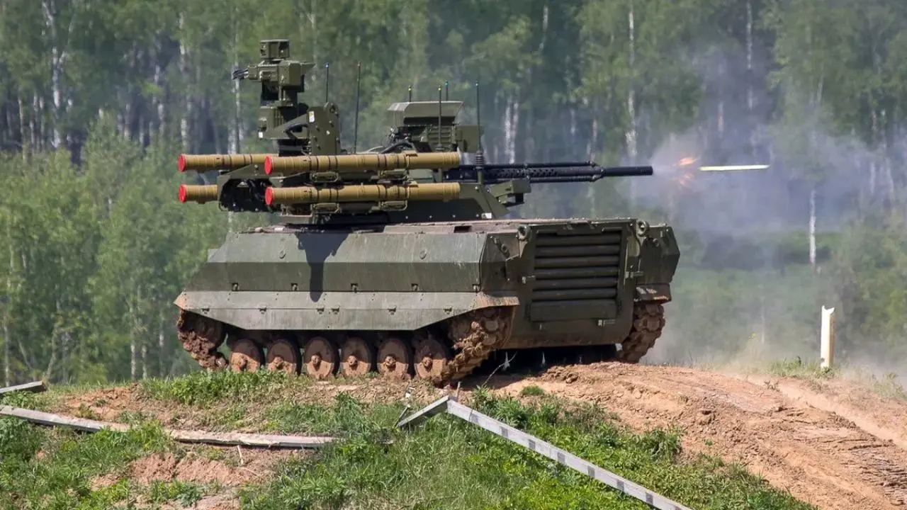 ارتش ترسناک تانک‌های رباتیک روسیه+ ویدئو