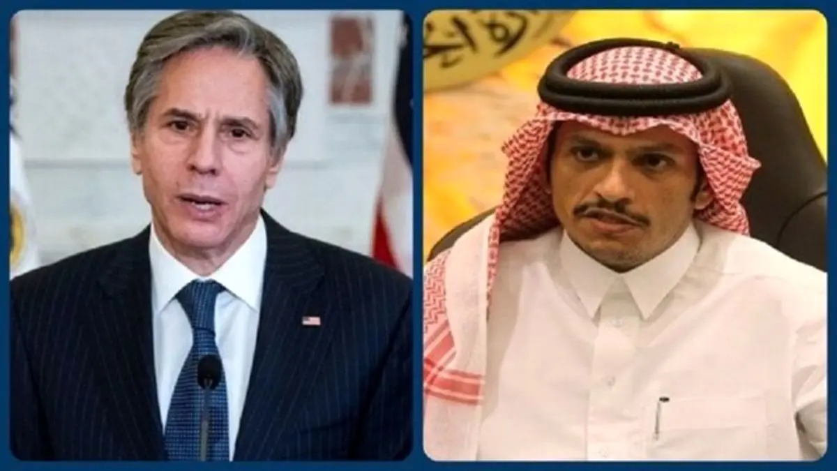 گفت‌وگوی وزیران خارجه آمریکا و قطر درباره تحولات منطقه