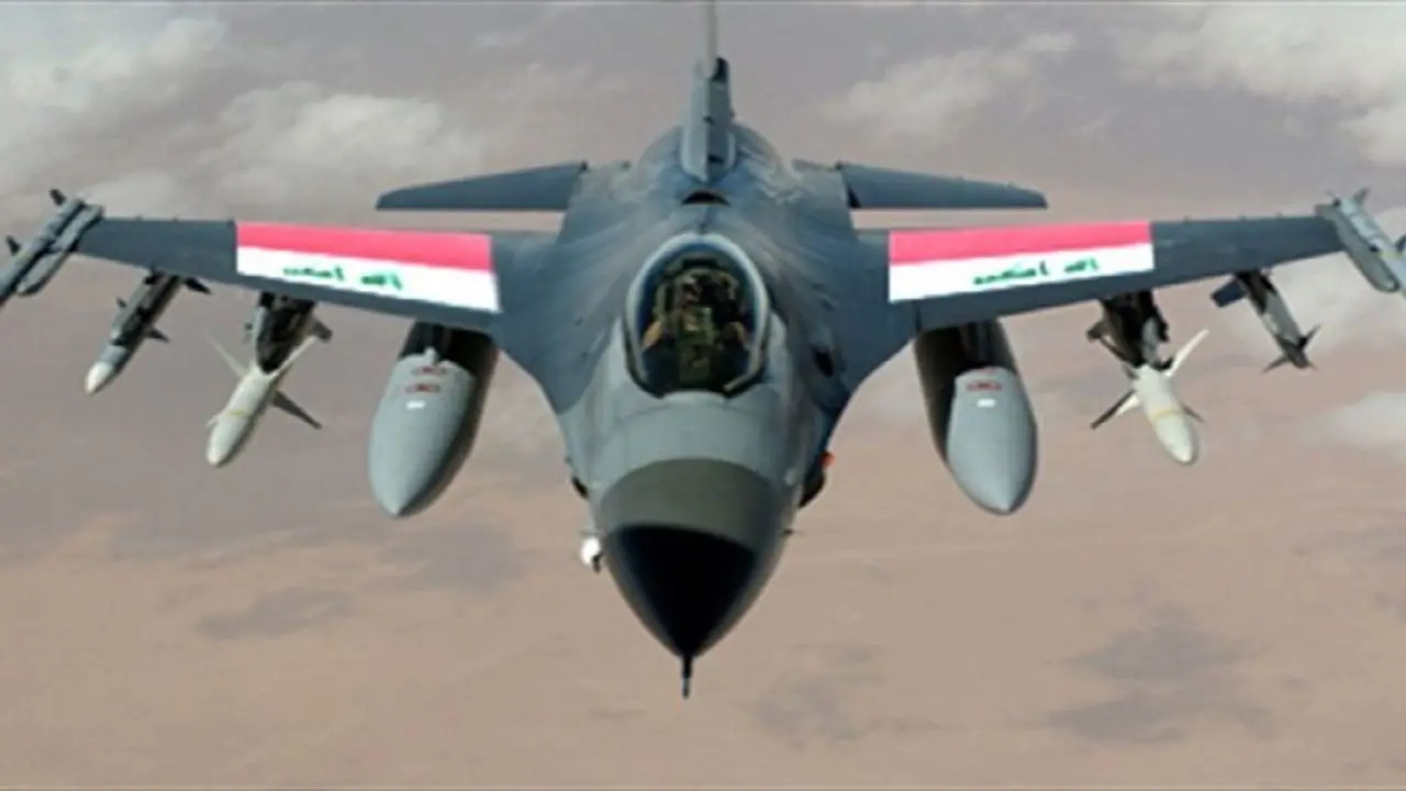 حمله هوایی جنگنده‌های عراقی به مخفیگاه داعش