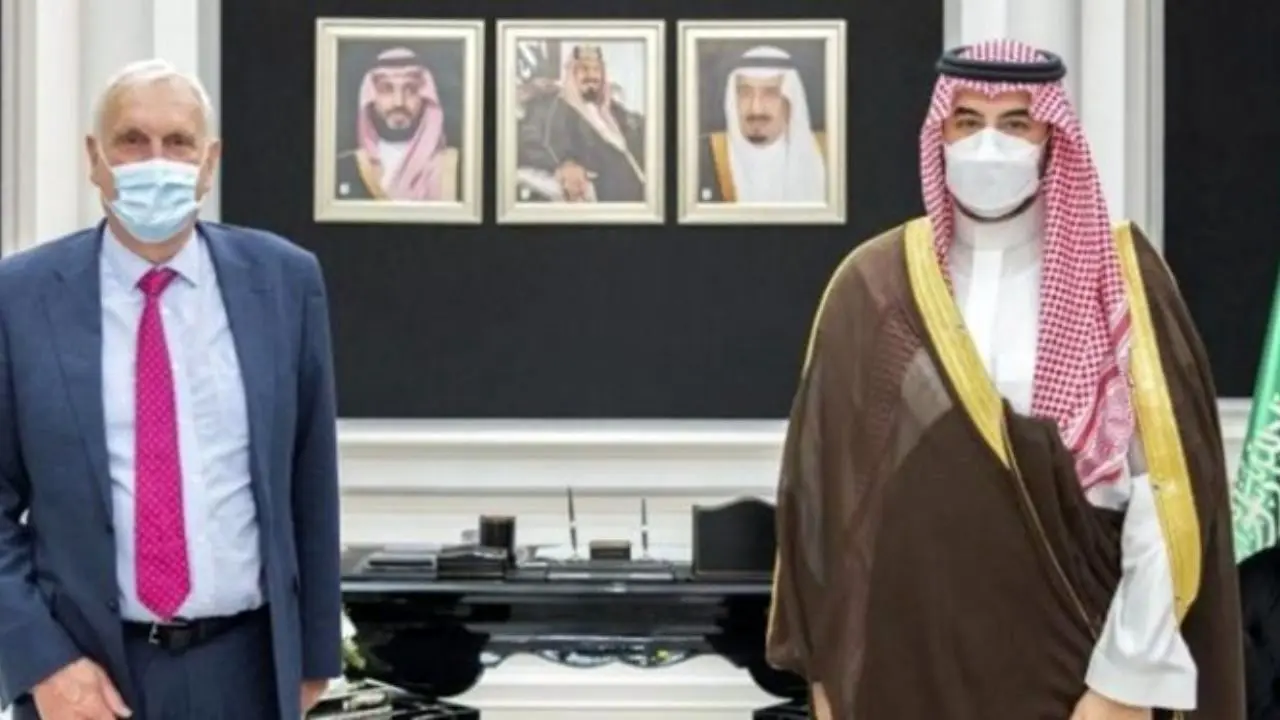 دیدار فرستاده نخست‌وزیر انگلیس با معاون وزیر دفاع عربستان