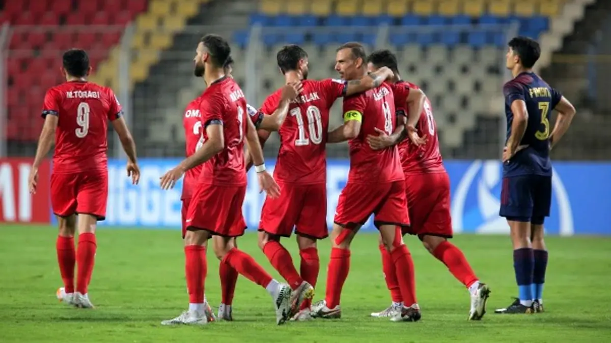 پرسپولیس ایران 2 - 1 گوای هند؛ آتش بازی قرمز‌ها ادامه دارد