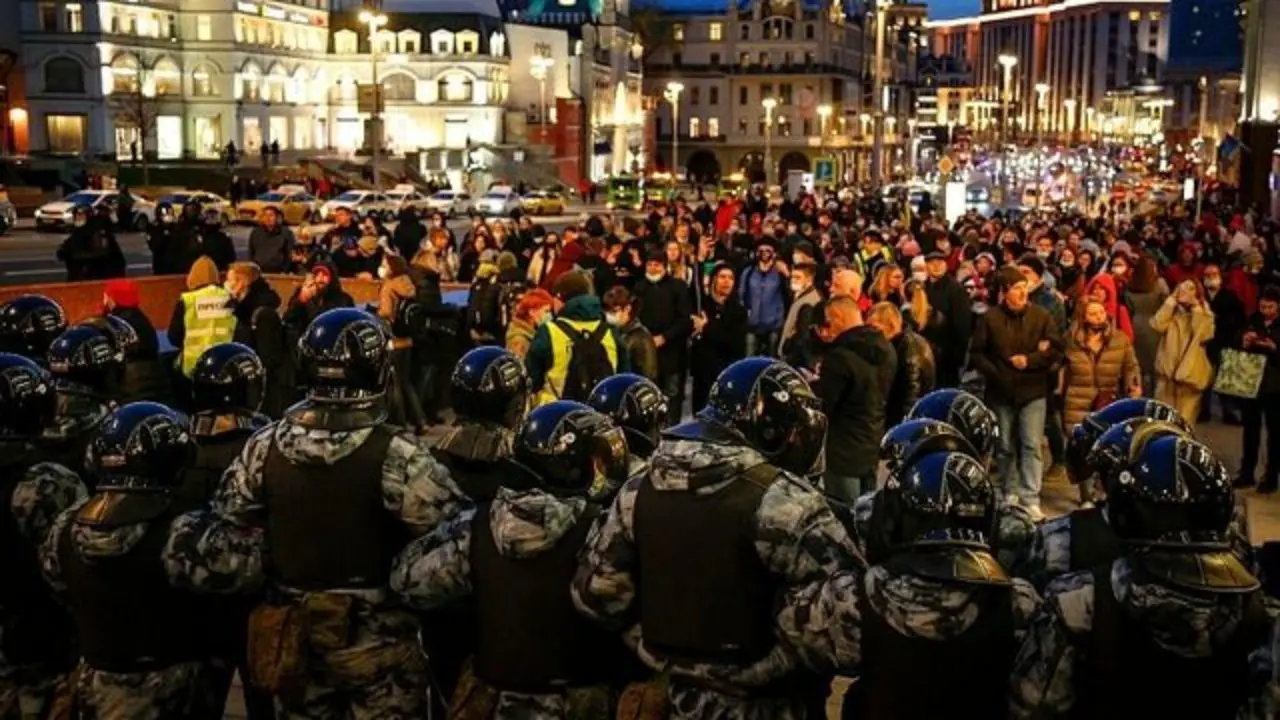 بیش از 1400 تن در تظاهرات حمایت از ناوالنی در روسیه بازداشت شدند