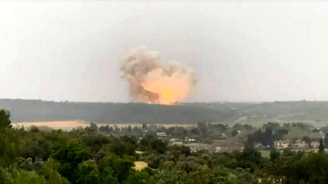 موشکی که از سوریه شلیک شد، به رآکتور هسته‌ای دیمونا اصابت نکرده