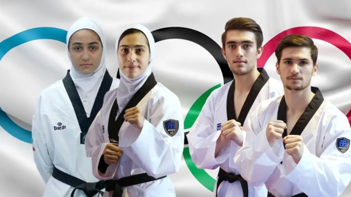 ترکیب تیم تکواندو ایران در مسابقات تیمی المپیک توکیو مشخص شد