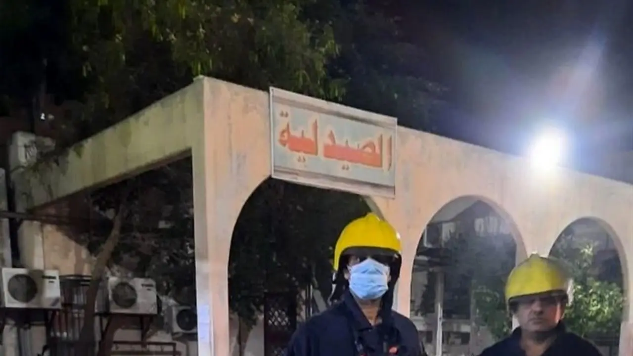آتش‌سوزی در بیمارستان «الکاظمیه» بغداد