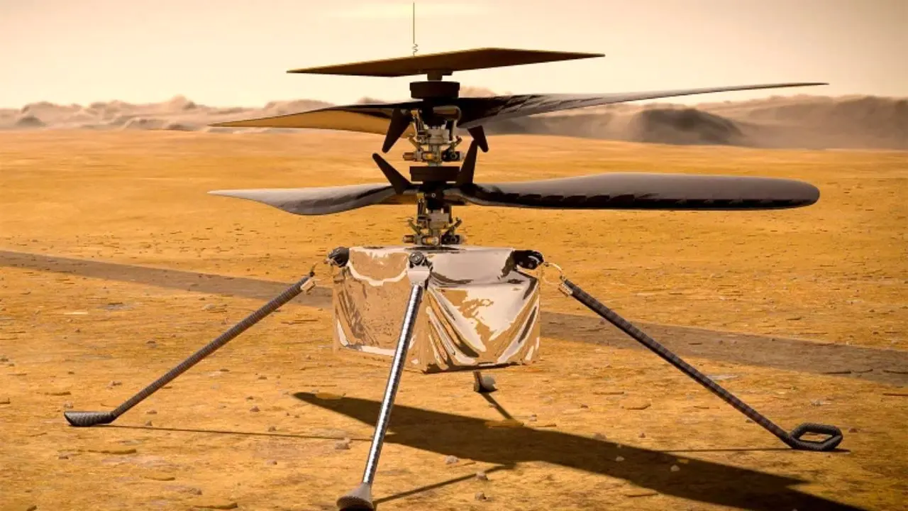 بالگرد مریخی «نبوغ» چهارمین پرواز را با موفقیت انجام داد