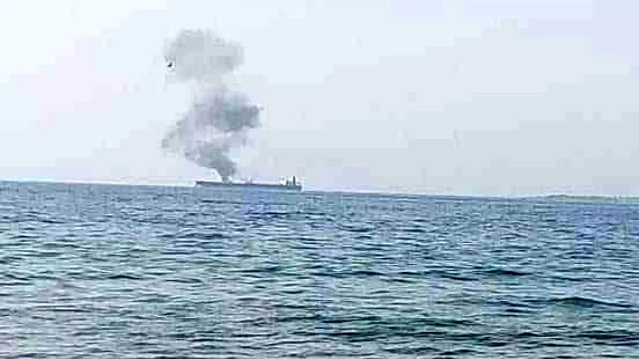 پهپادی که کشتی ایرانی را زده اسراییلی است؟+ عکس