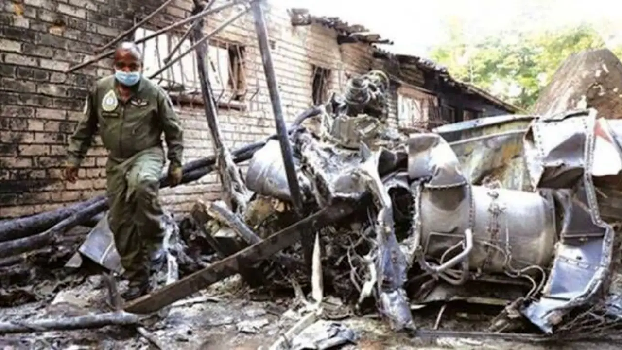 سقوط یک بالگرد نظامی در زیمبابوه 4 کشته بر جا گذاشت