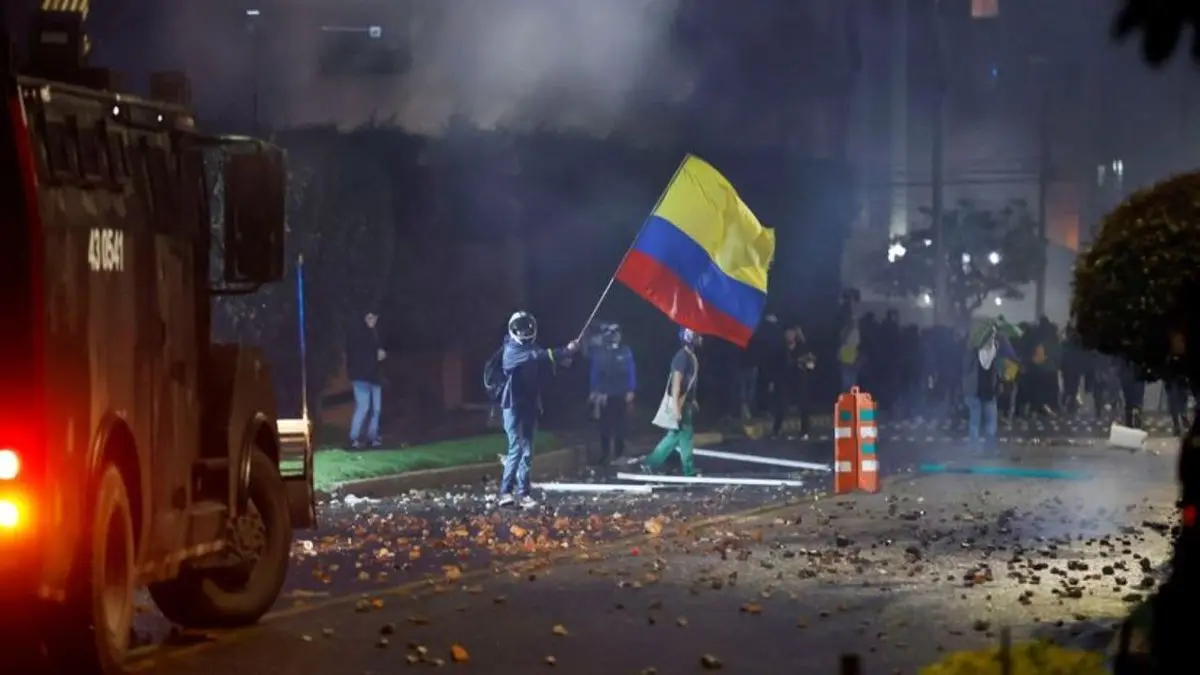 8 کشته و 28 زخمی نتیجه چهارمین روز متوالی اعتراض‌ها در کلمبیا