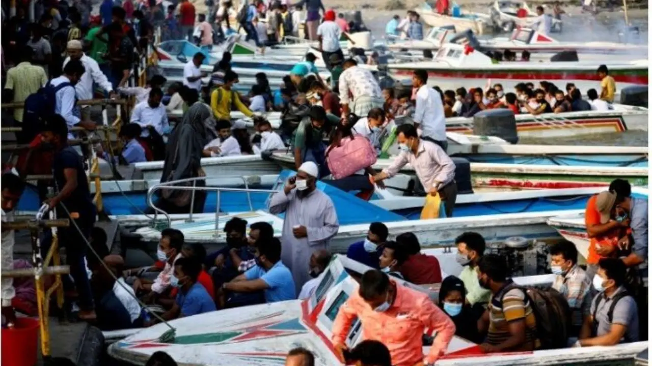 26 تن کشته در تصادف قایق با کشتی باری در بنگلادش