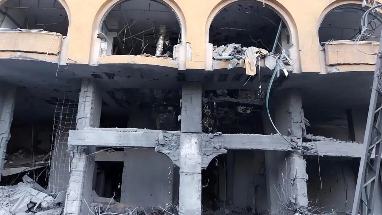 جنگنده‌های اسرائیلی ساختمان‌های دولتی را در غزه بمباران کردند