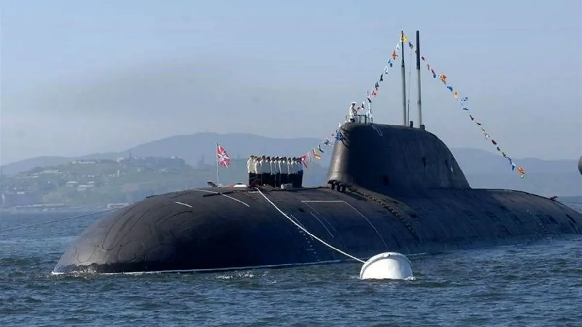 زیردریایی اتمی موشک‌انداز قازان به ناوگان دریایی روسیه پیوست