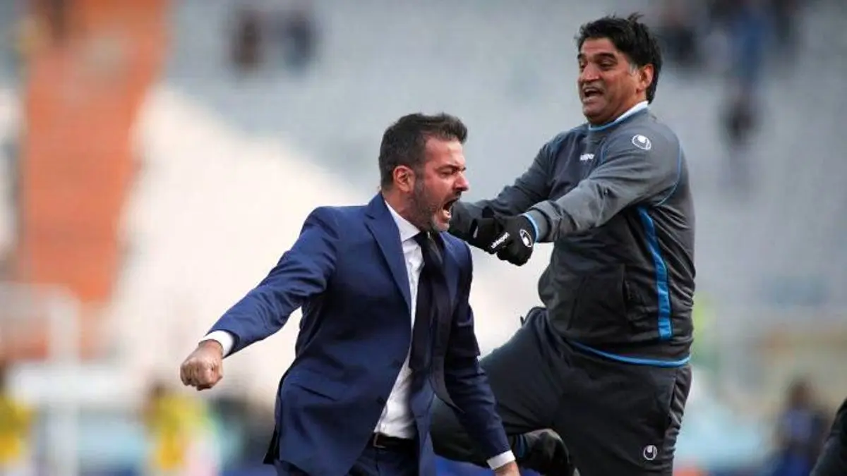 مدیربرنامه های سرمربی سابق استقلال: متاسفم، فعلا صحبت کردن مهم نیست!