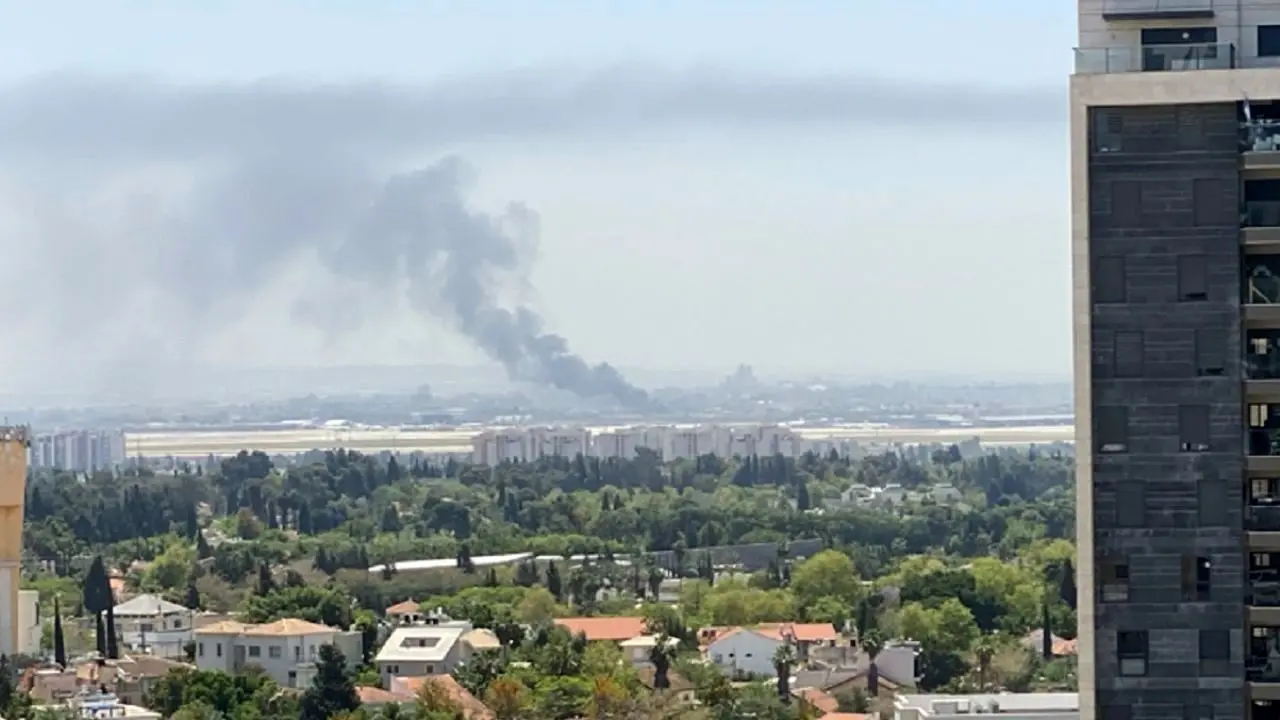 وقوع آتش‌سوزی بزرگ در نزدیکی شهرک صهیونیست‌نشین «کیدا»