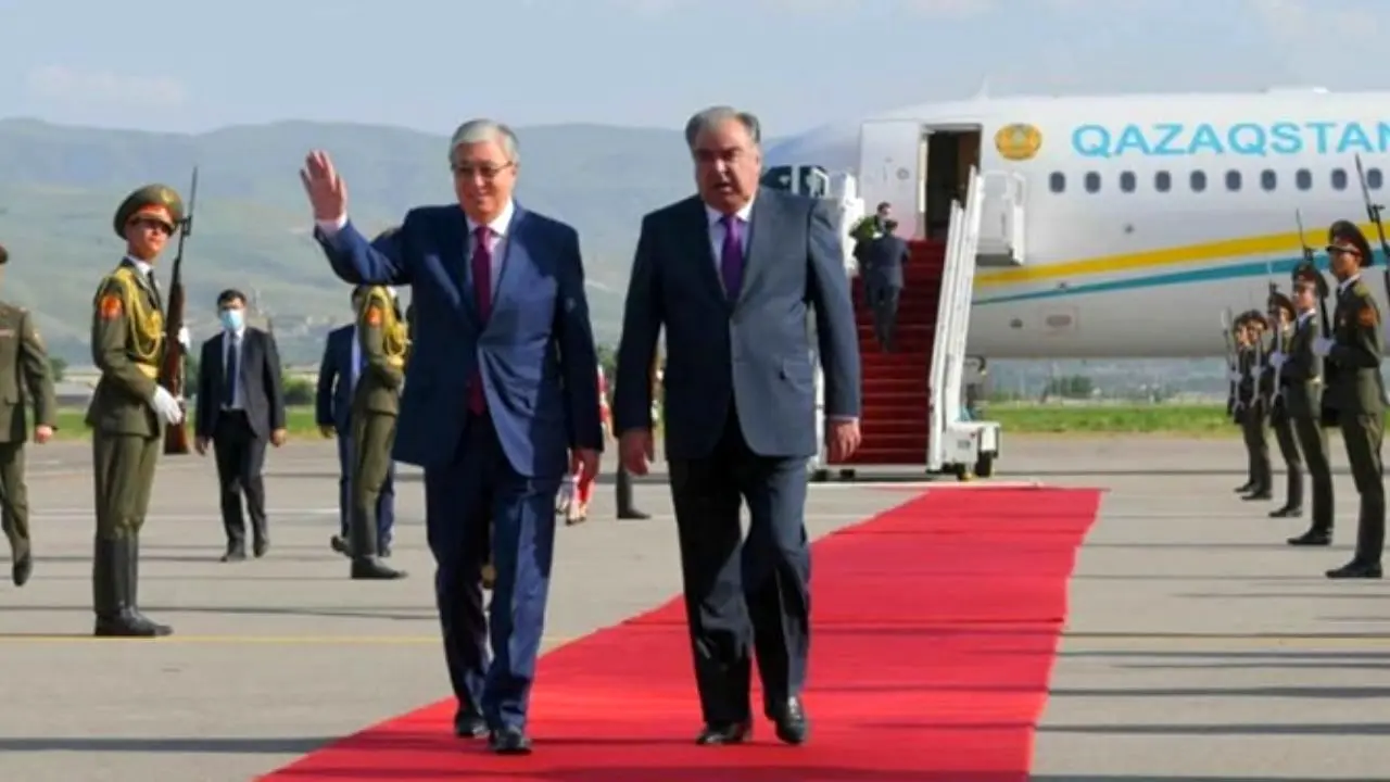 رئیس جمهور قزاقستان وارد تاجیکستان شد