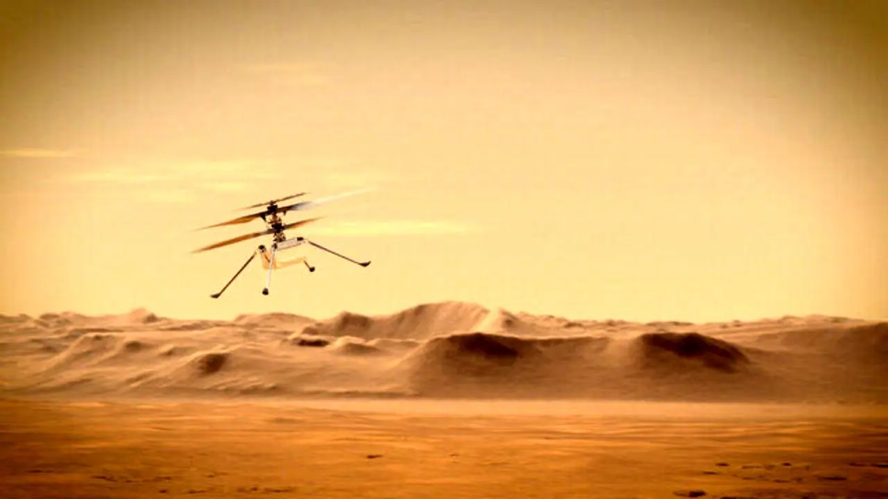 بالگرد ناسا برای ششمین پرواز خود در مریخ آماده می‌شود