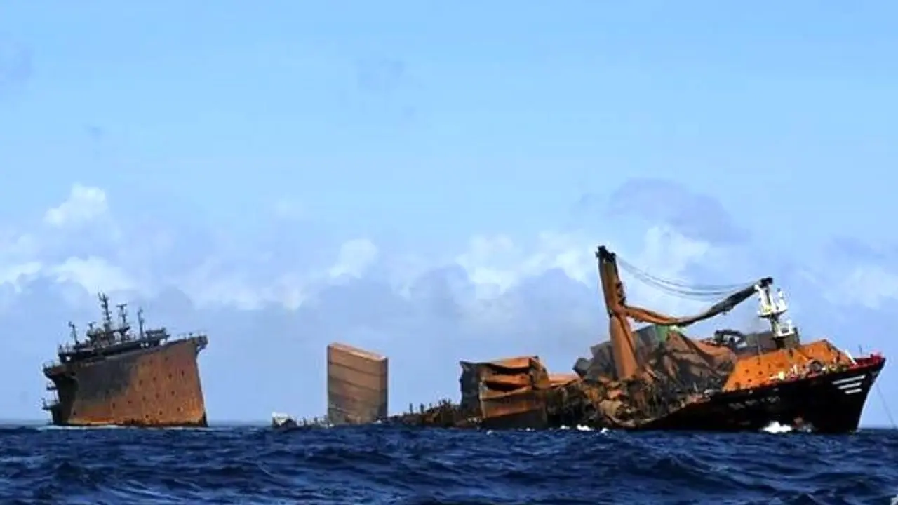 جعبه سیاه کشتی غرق شده سنگاپوری پیدا شد