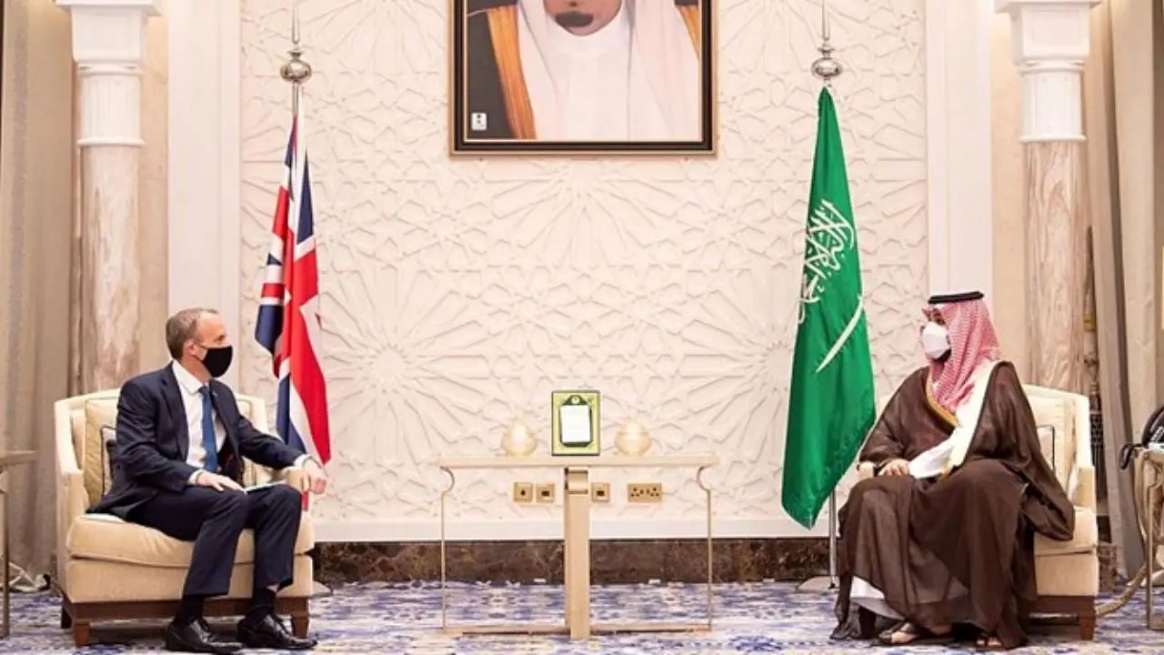 رایزنی وزیر خارجه انگلیس با ولی‌عهد سعودی درباره منطقه