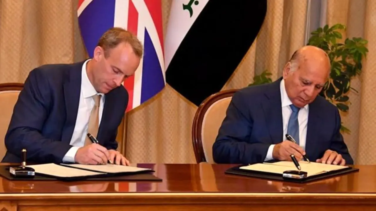 بریتانیا و عراق یادداشت تفاهم امضا کردند