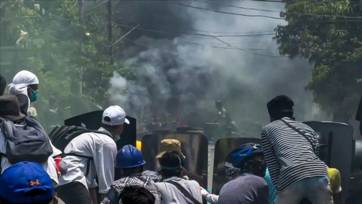 تعداد کشته‌شدگان اعتراضات علیه کودتا در میانمار به 840 نفر رسید