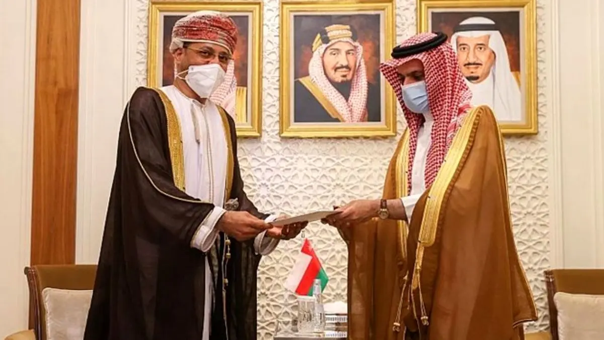 پیام مکتوب سلطان عمان به شاه سعودی درباره یمن