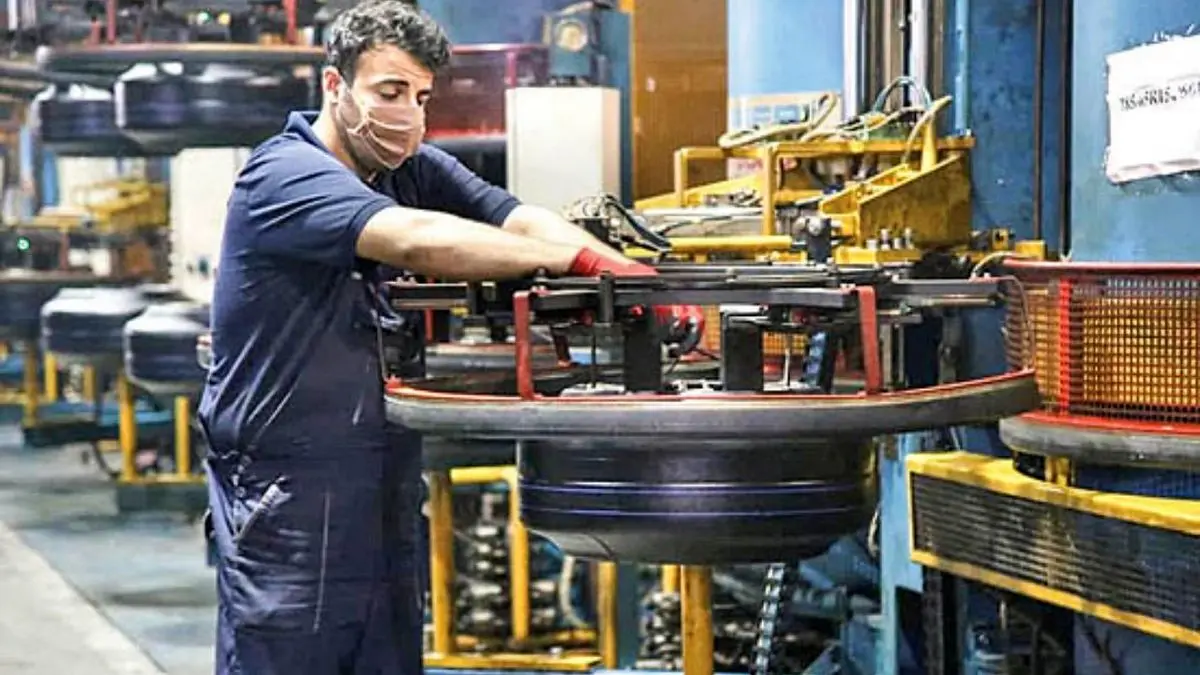 رشد 26 درصدی تولید تایر در سال 1400