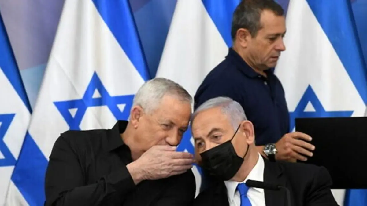 پیشنهاد جدید نتانیاهو به گانتز برای بر هم زدن ائتلاف لاپید-بنت