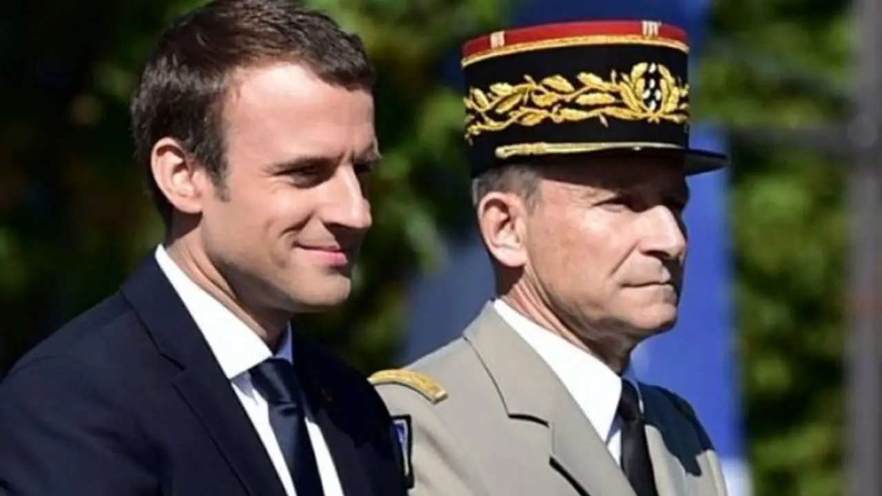 رئیس ستاد کل نیروهای مسلح فرانسه استعفا کرد