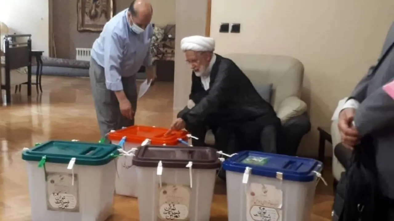 مهدی کروبی در انتخابات شرکت کرد