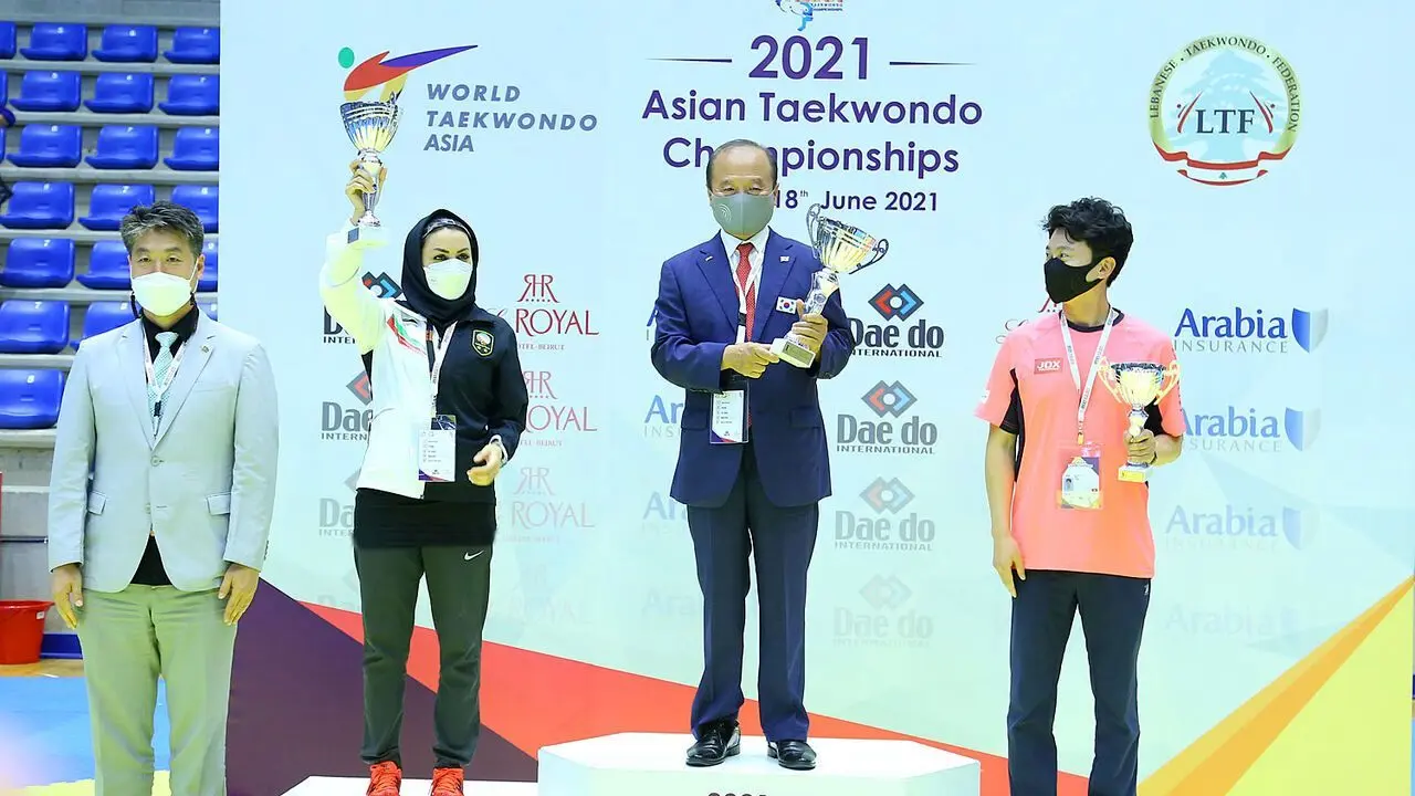تاریخ‌سازی زنان تکواندوکار با نایب قهرمانی در آسیا/ مردان در جایگاه سوم