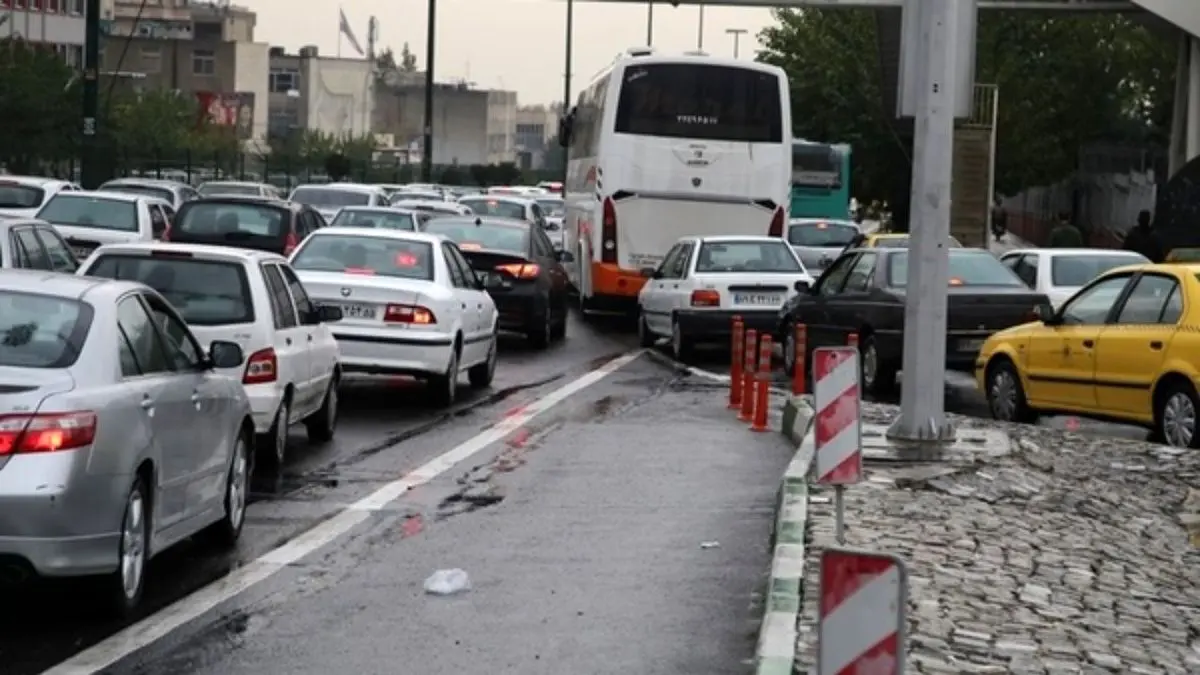 اعلام آخرین وضعیت ترافیکی معابر اصلی و بزرگراهی پایتخت