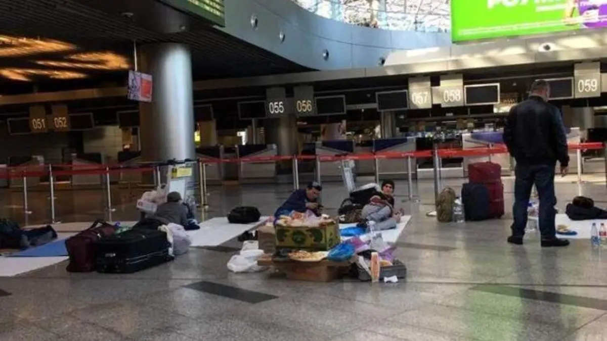 مسافران ایرانی سرگردان در روسیه به کشور بازگشتند