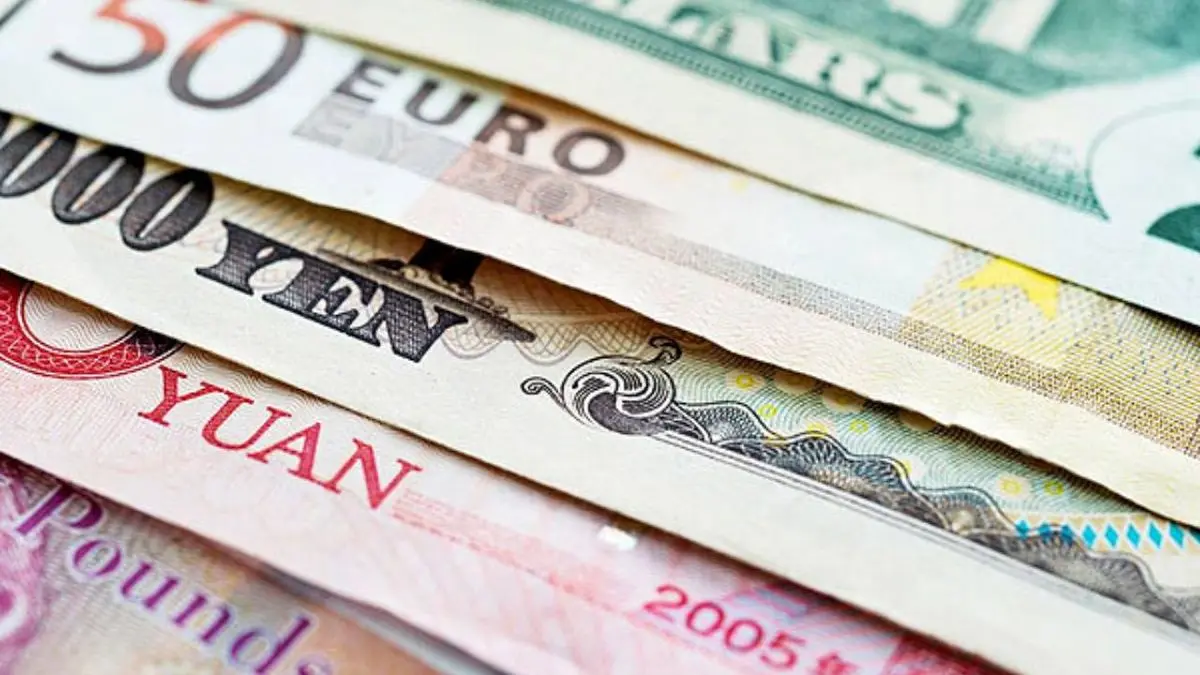 نرخ رسمی یورو، پوند و 16 ارز دیگر افزایش یافت