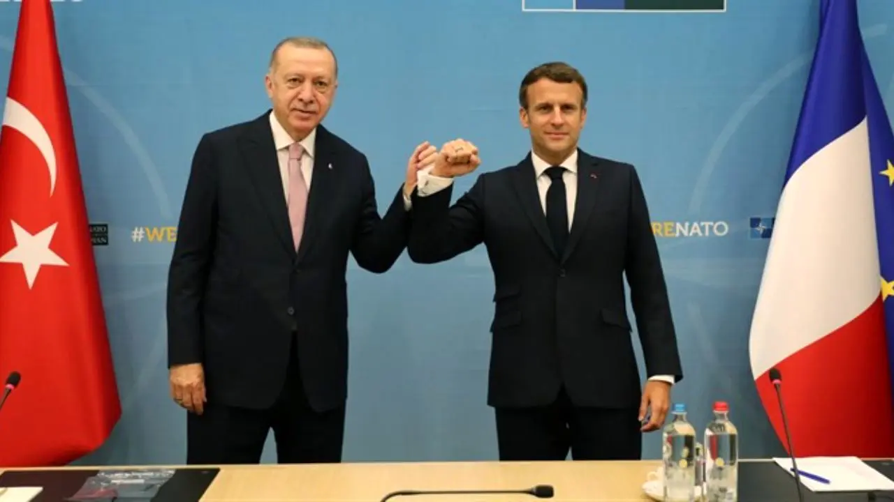 دیدار اردوغان و مکرون؛ دو طرف درباره همکاری در سوریه و لیبی توافق کردند