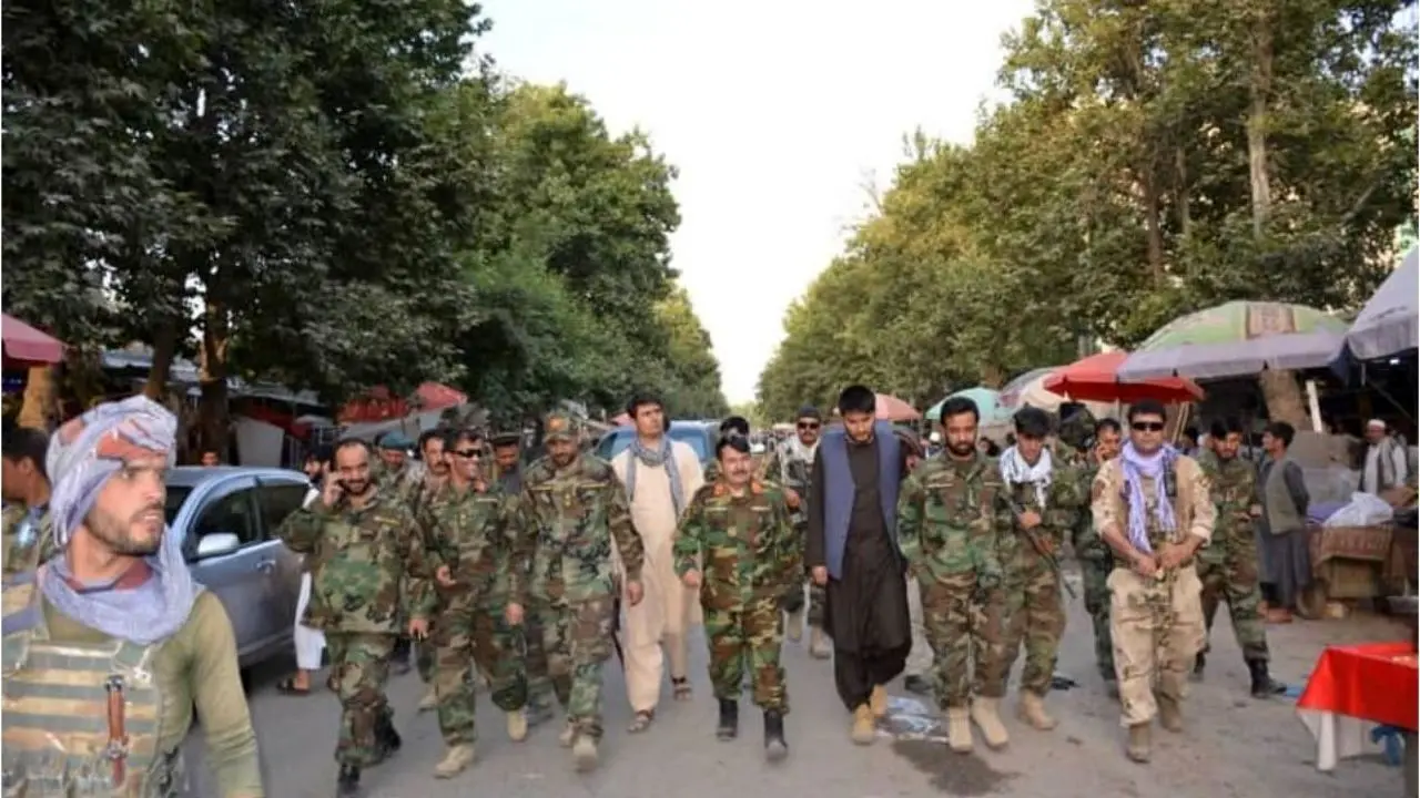 بسیج مردمی افغان ها علیه خیز طالبان به سمت مزارشریف
