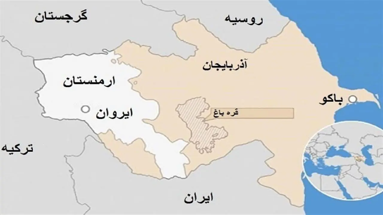 تیراندازی نظامیان ارمنی به مواضع نظامیان جمهوری آذربایجان