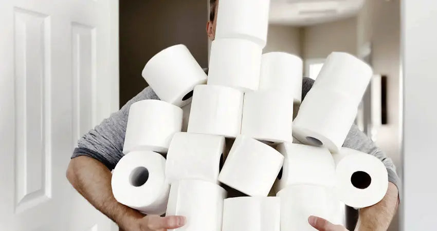 آمریکایی‌ها سال ۲۰۲۰ اندازه فساد چای دبش دستمال توالت خریدند!