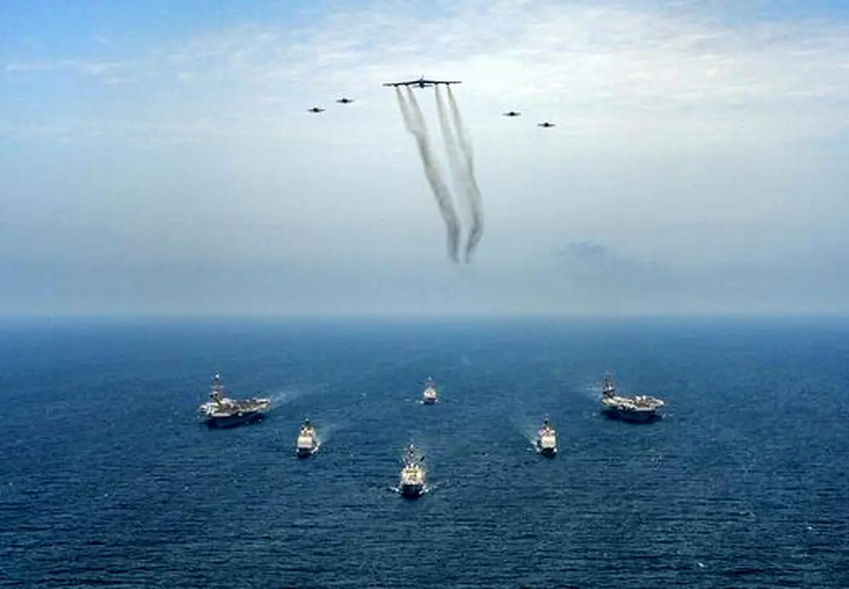 نمایش تازه قدرت علیه کره شمالی؛ آمریکا بمب‌افکن‌های بی-۵۲ را به پرواز در آورد