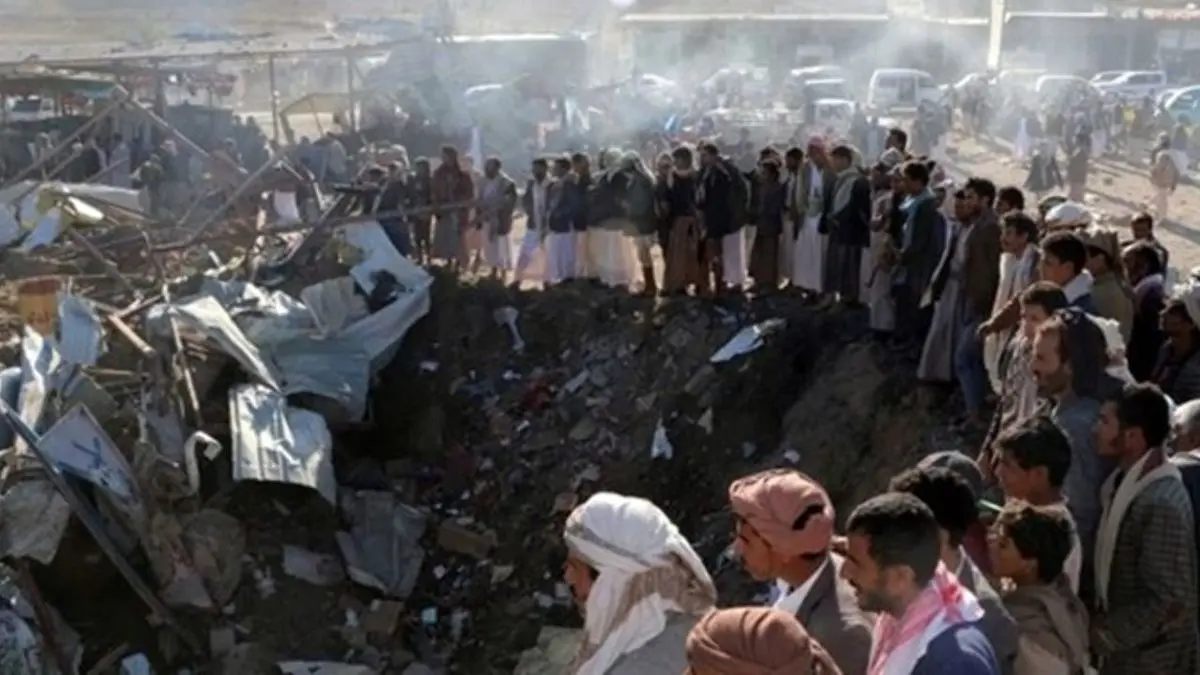 کشته شدن یک زن و دو کودک در حمله هوایی جنگنده‌های سعودی در یمن