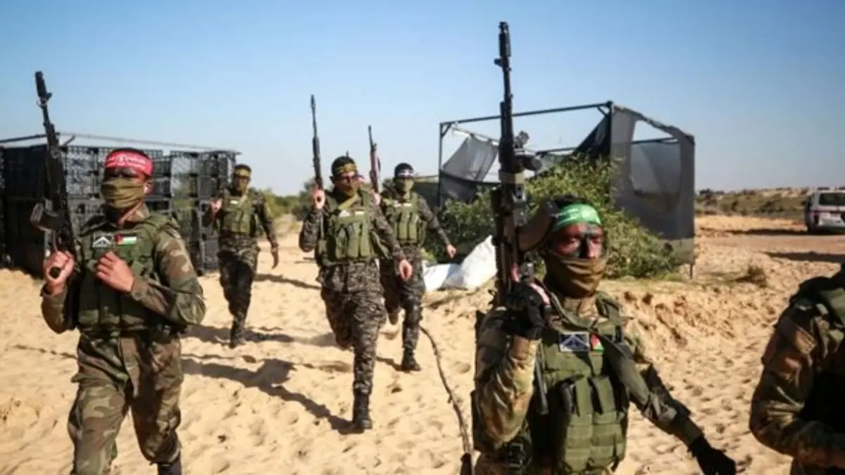 رزمایش بزرگ گروه‌های مقاومت فلسطین در نوار غزه