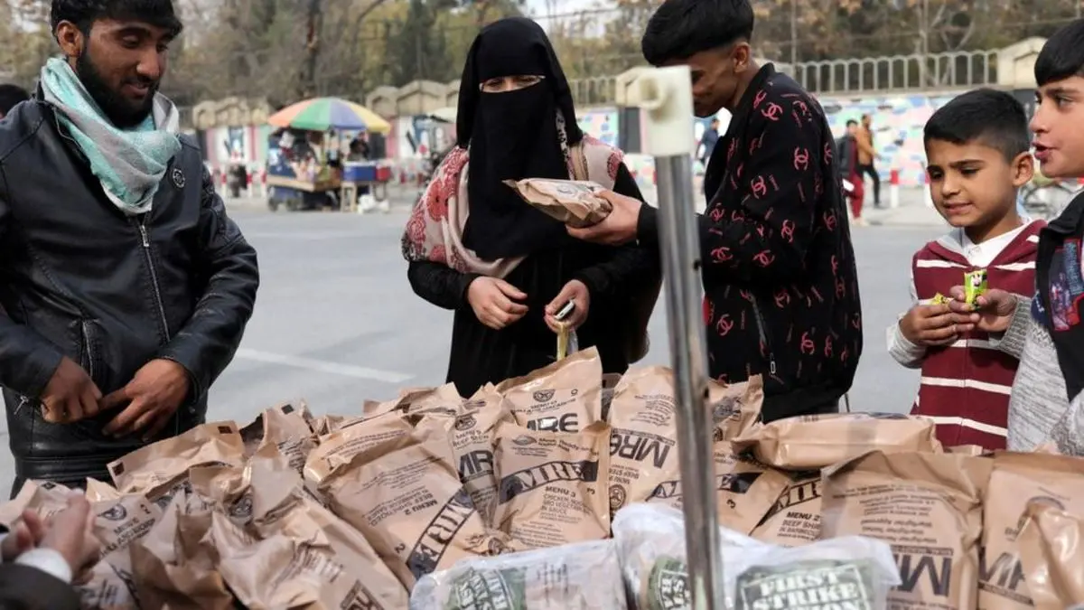 افغانستان با فقر، قحطی و گرسنگی مواجه است
