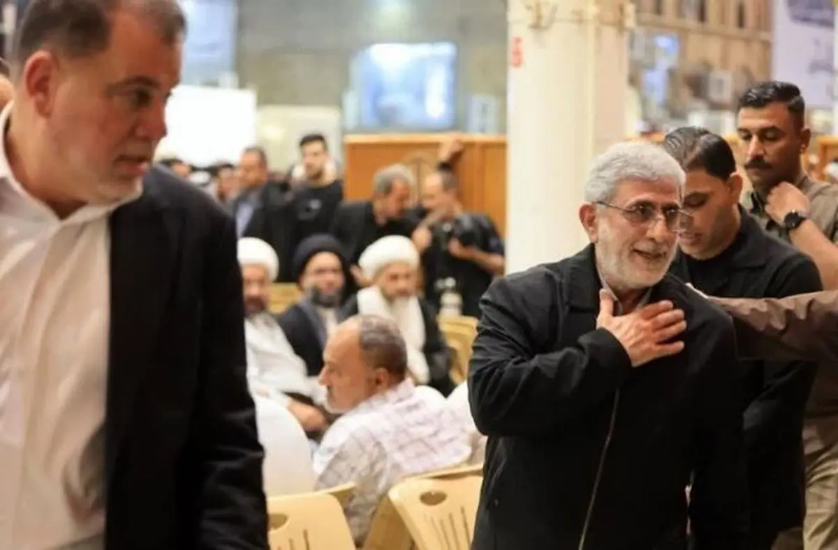 سردار قاآنی به عراق سفر کرد