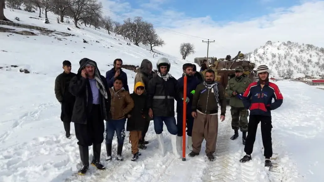 ۹۰ درصد روستاهای کرمانشاه بعد از برف و کولاک شدید برق‌دار شدند