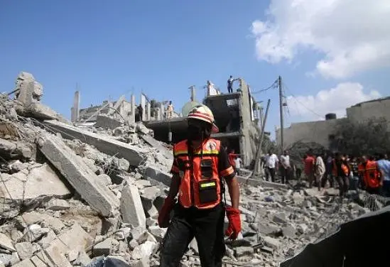 ویدئو | صف طولانی شارژ موبایل در غزه