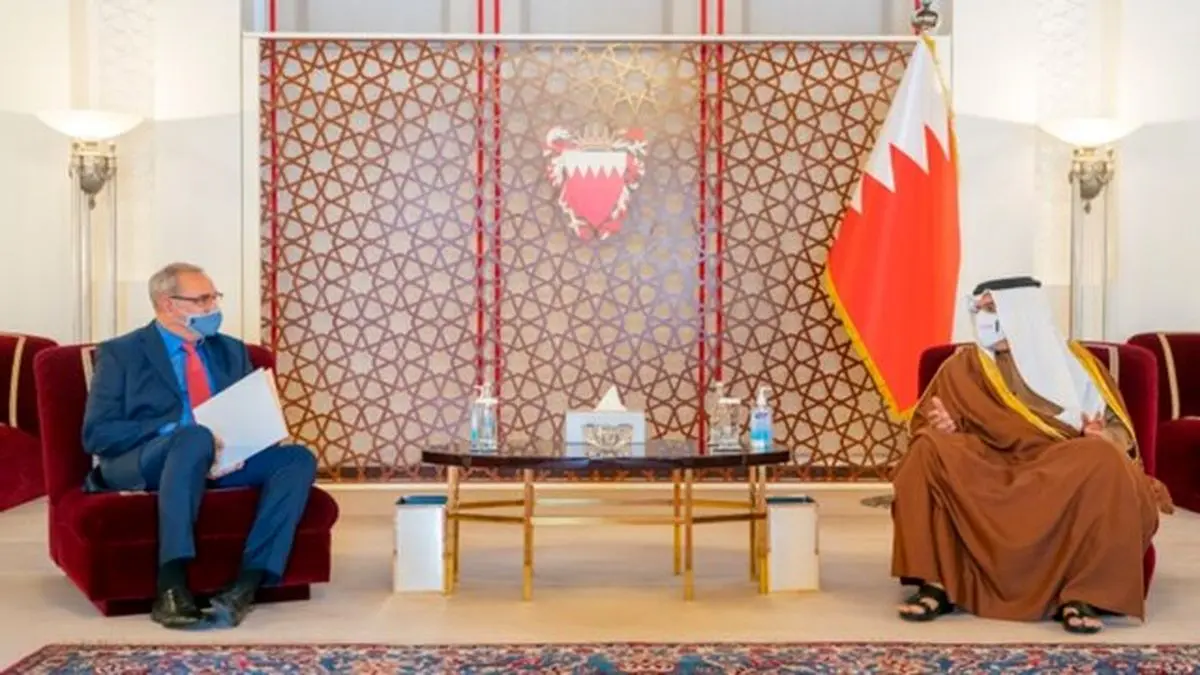 استقبال ولیعهد بحرین از سفیر رژیم صهیونیستی در منامه