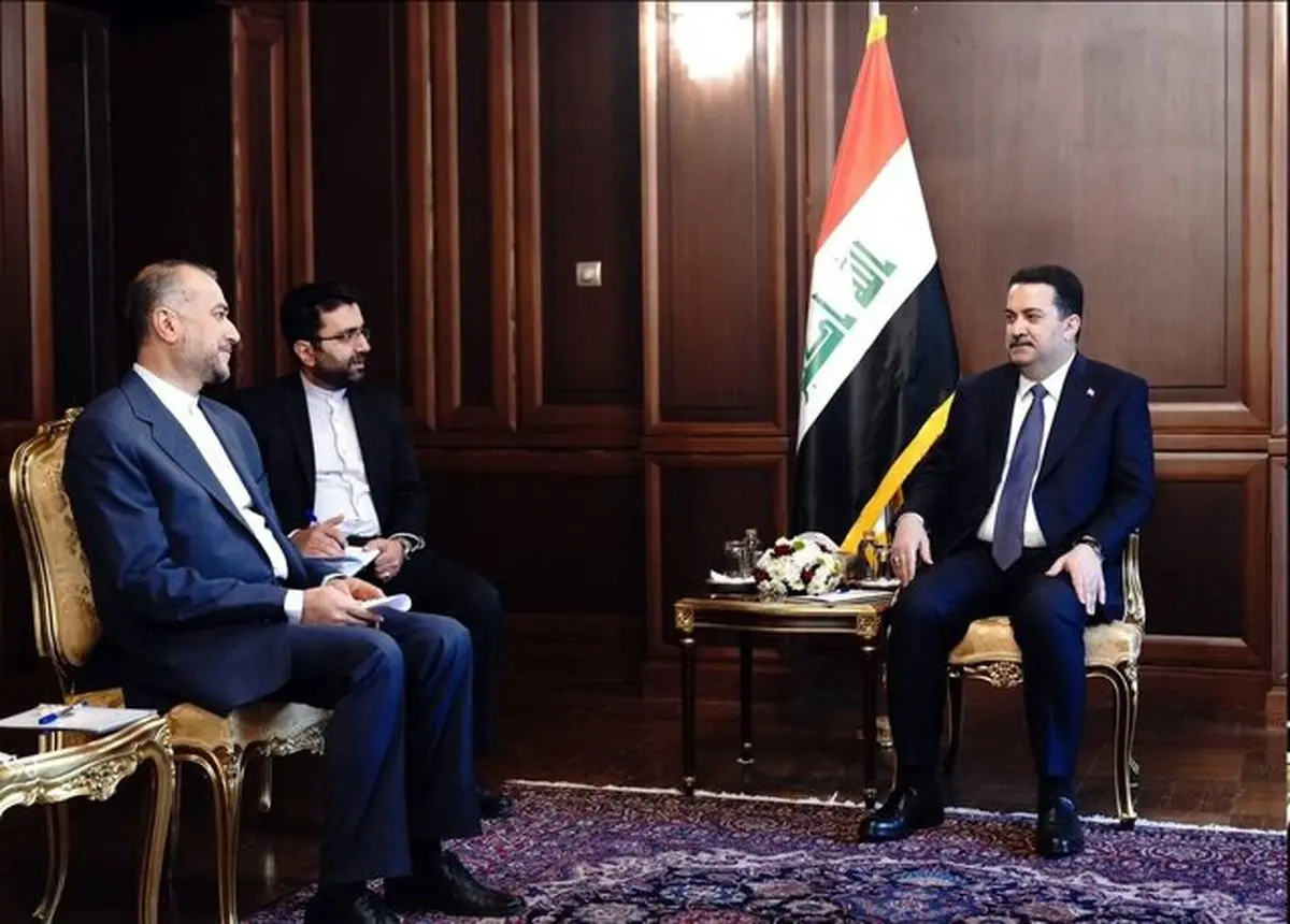 نخست‌وزیر عراق با امیرعبداللهیان دیدار کرد