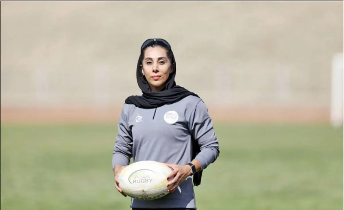 مربی راگبی زنان بعد از نایب قهرمانی تاریخی در آسیا؛ زهره عینی: استرس باعث شد نتوانیم در فینال برنده شویم/ راگبی قرارداد مالی ندارد و از جیب خودمان هزینه می کنیم