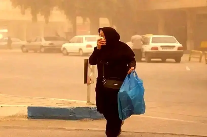 هوا،ناسالم،هواي،اهواز،شاخص،شرايط
