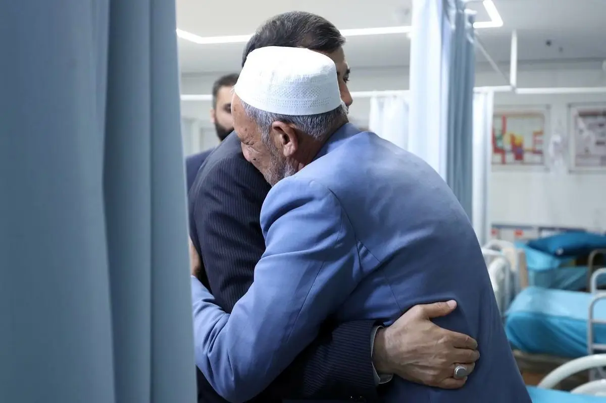 تصویری غم‌انگیز از پدر صابر کاظمی