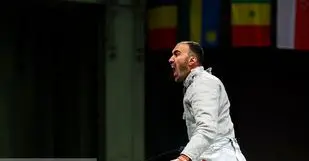 پاكدامن،علي،گلوبوس،سابر،شمشيربازي،بالاترين